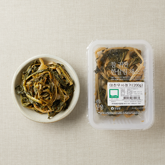 데친무시래기(200g)