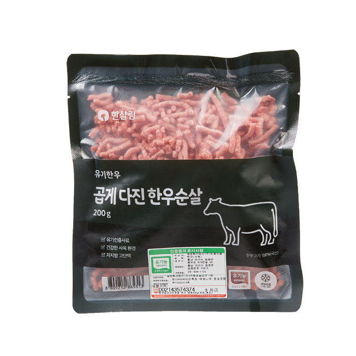 곱게다진한우순살(유기/200g/국내산)