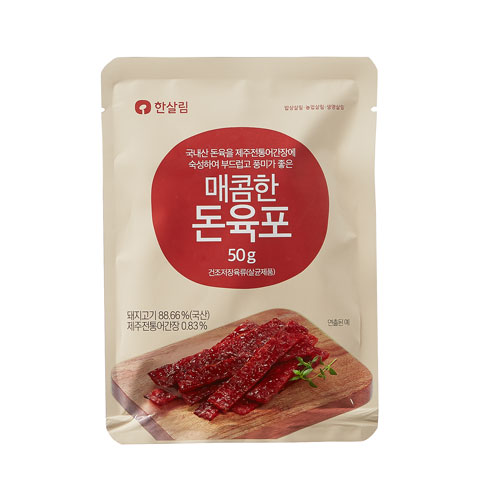 매콤한돈육포(50g)