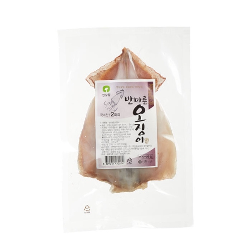 반마른오징어(2마리:200g)