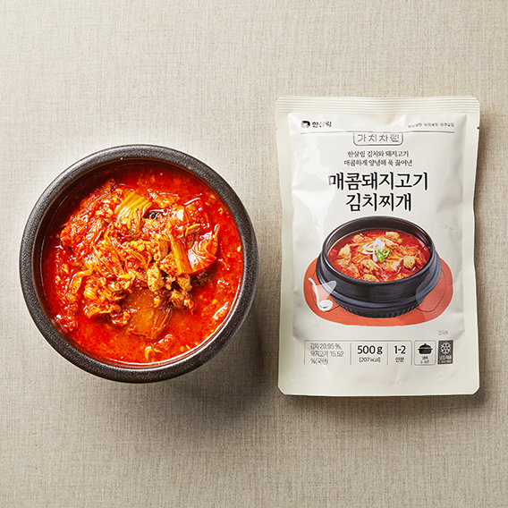 매콤돼지고기김치찌개(500g)