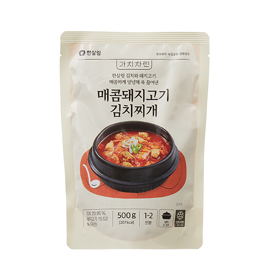 매콤돼지고기김치찌개(500g)